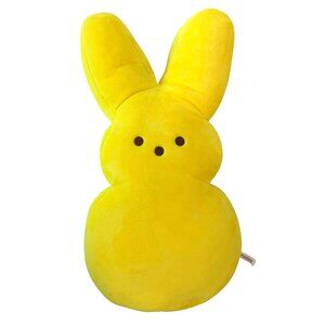 Peeps Large 16” Yellow Bunny Rabbit Plush Stuffed Toy Easter Marshmallow 2020